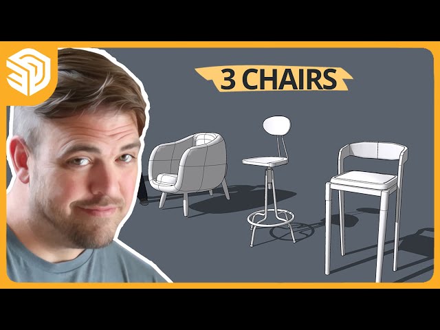3D Modeling Furniture | SketchUp Livestream