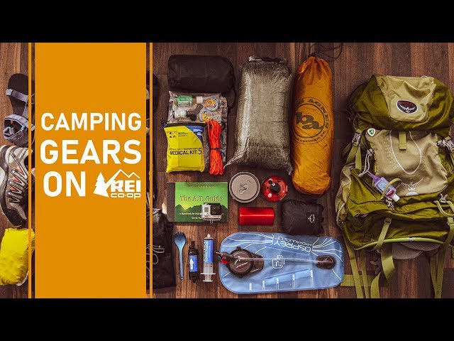 Camping Gear Essentials & Checklist on REI | AWESOME Gears for Camping