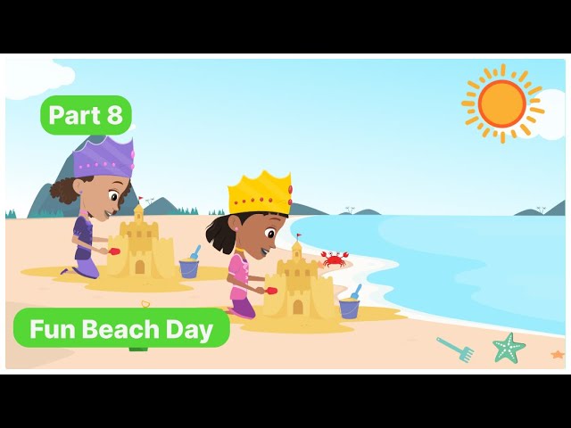 The Adventures of Princess Isabella-Fun Beach Day (Part 8)-Stories for Kids-Princess Stories