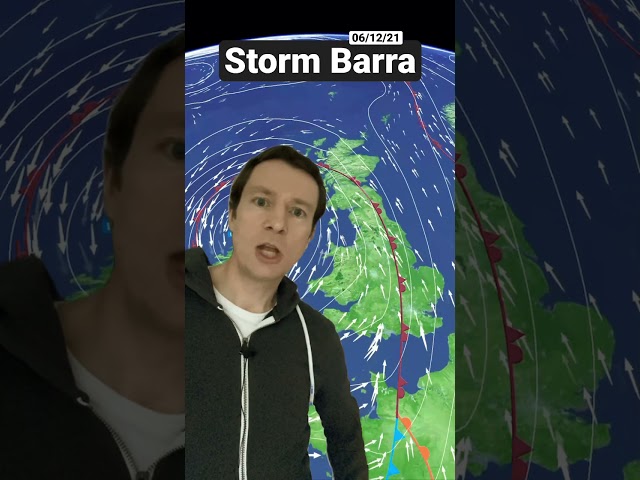 Storm Barra will hit the UK with damaging winds and snow