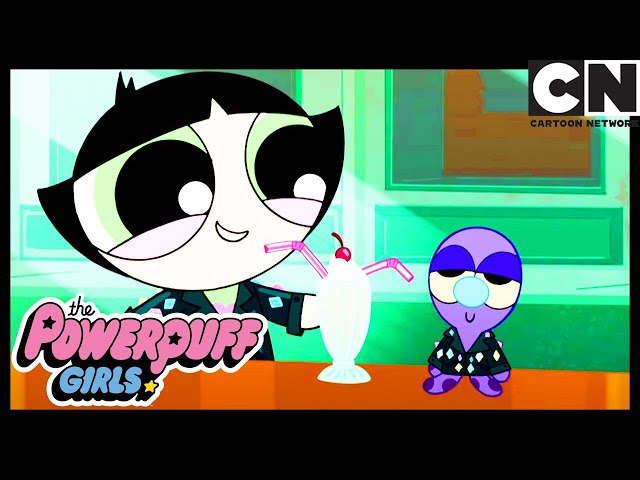HANG OUT WITH OCTI | Powerpuff Girls FUNNY CLIP | Cartoon Network