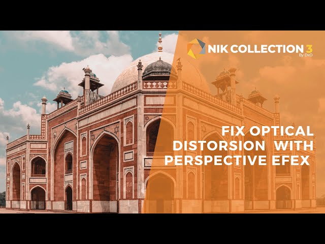 How to fix optical distortions with one click with Perspective Efex in Nik Collection 3