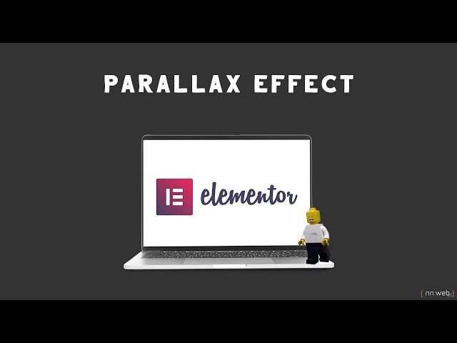 How to make a basic parallax effect in Elementor free