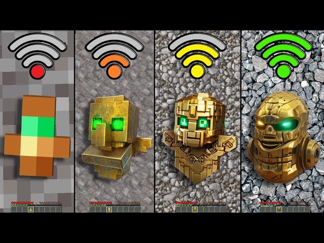 totem of undying physics with different Wi-Fi in Minecraft be like