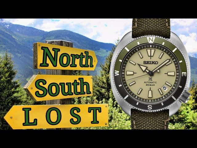 Find North with the Seiko Land Tortoise