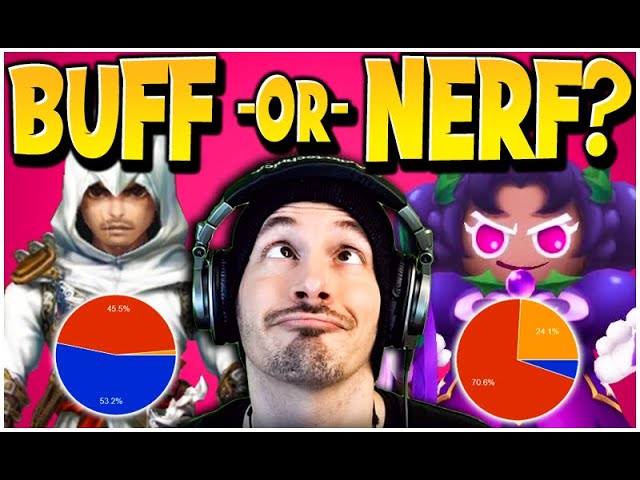 BUFF -or- NERF POLL RESULTS! - Summer 2024