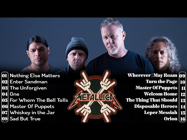 Best Of Metallica - Metallica Greatest Hits full Album New 2024