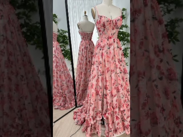 creative & latest floral dresses