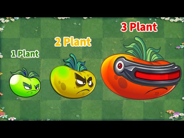 PvZ 2 Discovery - Ultomato 1 Plant vs 2 Plant vs 3 Plant - Who 's Best?