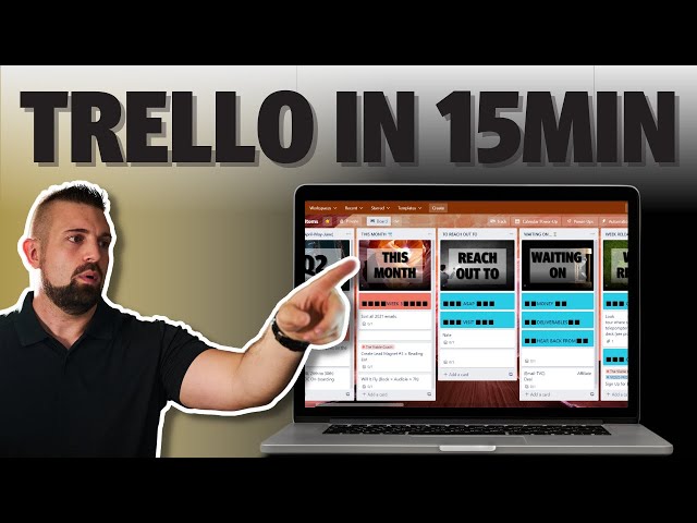 "Unlock Incredible Productivity - Learn Trello in 15 Minutes or Less!"