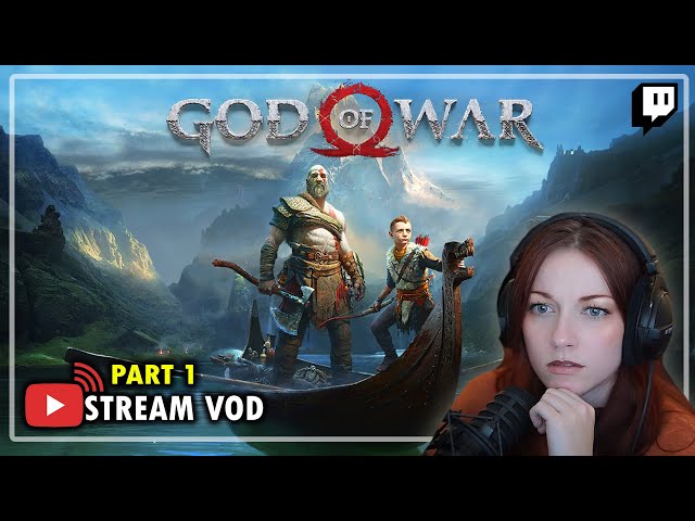 God of War playthrough (first time + PC port) PART 1 | Kruzadar LIVE Stream