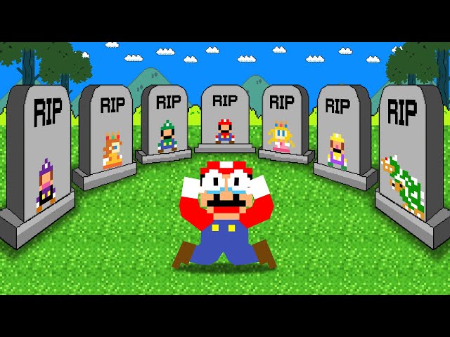Mario R.I.P All Baby: Sorry Tiny Mario, Luigi and Peach...Please Comeback | Game Animation