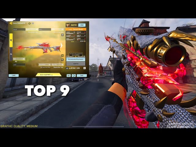 🔥TOP 9 BEST ATTACHMENTS IN CALL OF DUTY MOBILE
