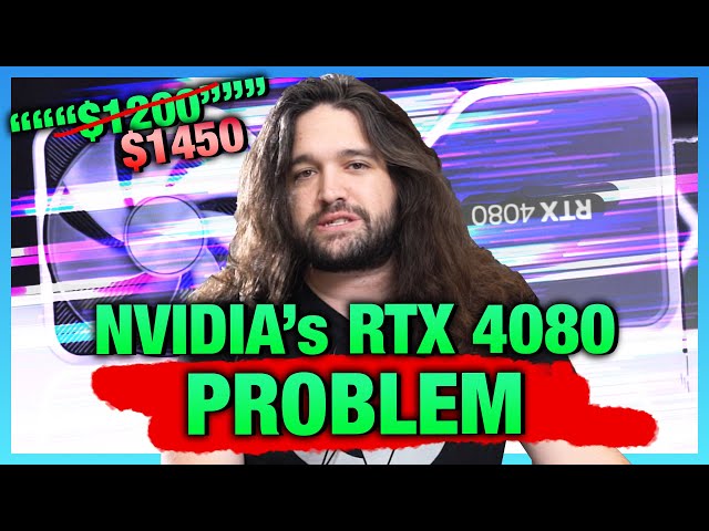 NVIDIA's RTX 4080 Problem: They're Not Selling & MSRP Doesn't Exist