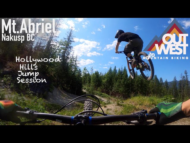 Mt. Abriel Hollywood Hills Jump Session || Mountain Biking Mt. Abriel Nakusp BC
