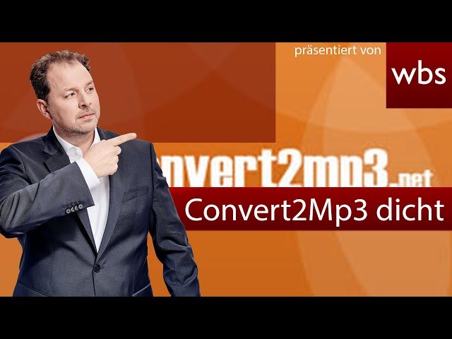 Convert2Mp3.net is closed - music industry achieves comparison | Lawyer Christian Solmecke