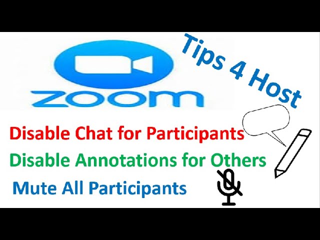 Zoom Tips for Teachers/Host