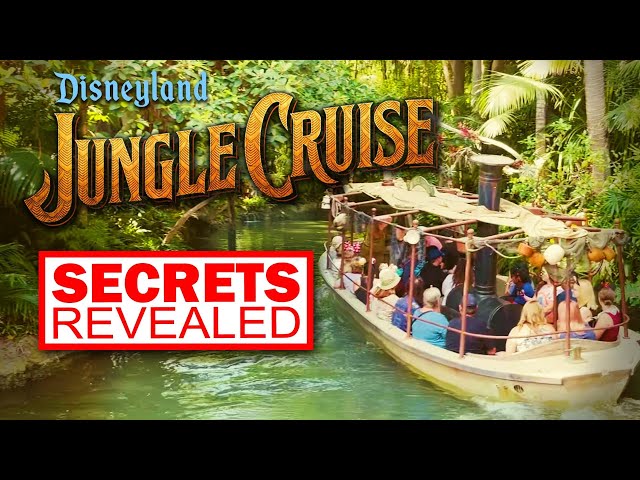 Disneyland's Jungle Cruise SECRETS REVEALED
