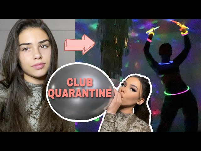 GRWM to go clubbing... in my room