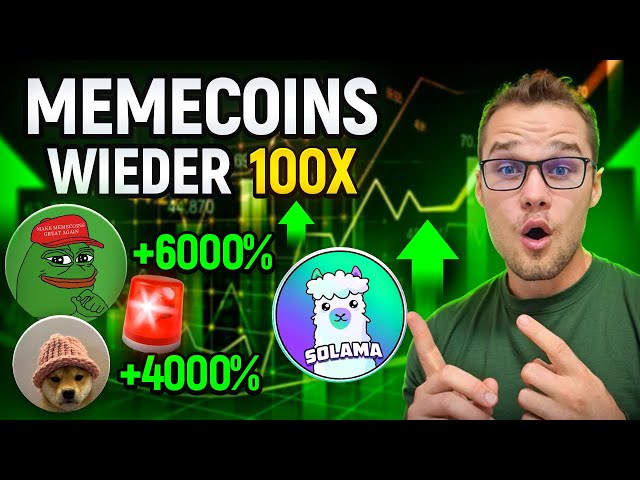 Memecoin Season wird Investoren reich machen! 10.000$ in Memecoins Investiert!