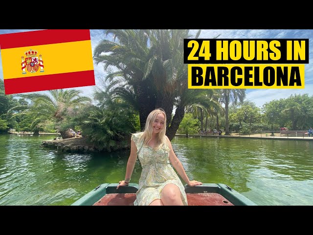 24 Hours in BARCELONA | Top Sights and Best Food
