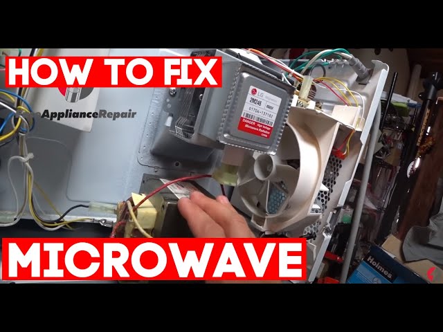How to fix microwave and diagnostic - keep blows fuse or doesn't heat