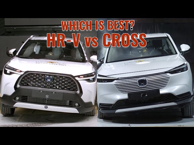 2022 Toyota Corolla Cross VS Honda HR-V – CRASH TEST