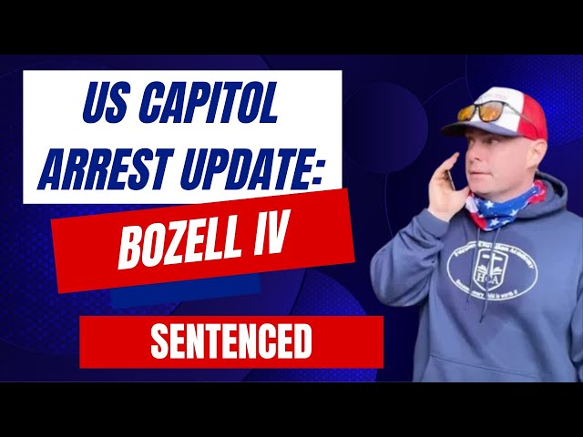 US Capitol Arrest Update: Bozell SENTENCED
