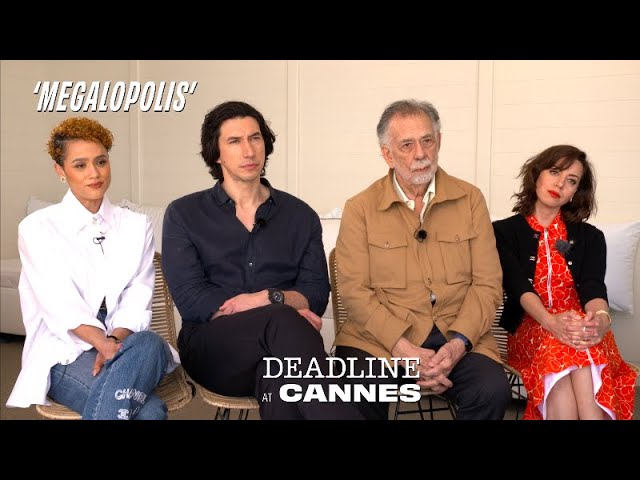 Adam Driver, Aubrey Plaza, Francis Ford Coppola and Nathalie Emmanuel on 'Megalopolis'