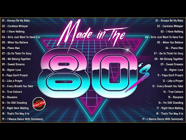 Greatest Hits 1980s Oldies But Goodies Of All Time - Best Songs Of 80s Music Hits Playlist Ever 806
