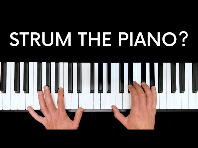 Rhythm patterns for piano chords