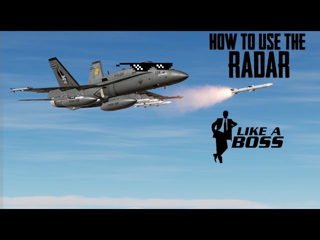 How to use the Hornet Radar like a Boss | DCS World