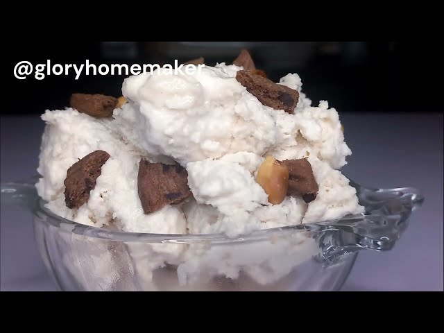 How To Make Vanilla Ice Cream At Home With Only 3 Ingredients | Glory Homemaker