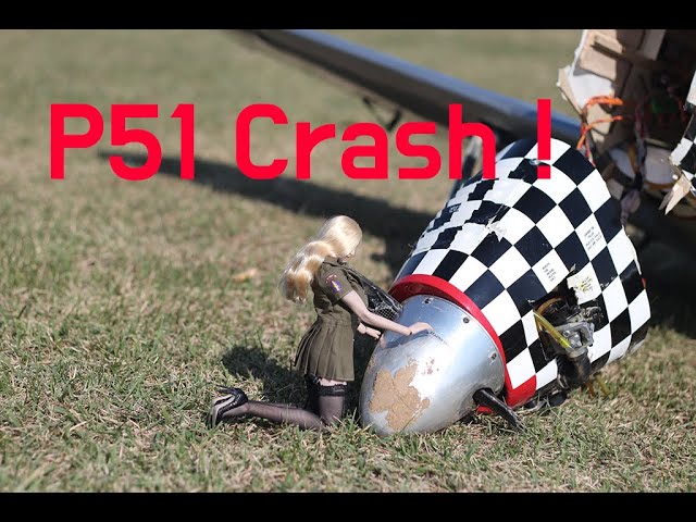 P51 Mustang, Crash!!!