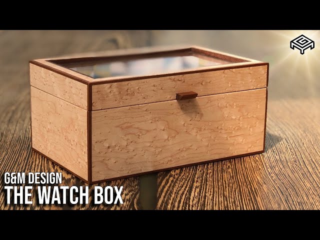 How I Made My Perfect Watch Box - Birdseye Maple & Teak | Woodworking