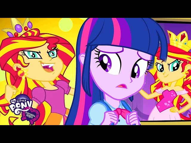 My Little Pony: Equestria Girls | Twilight Sparkle VS Sunset Shimmer | MLP EG Movie