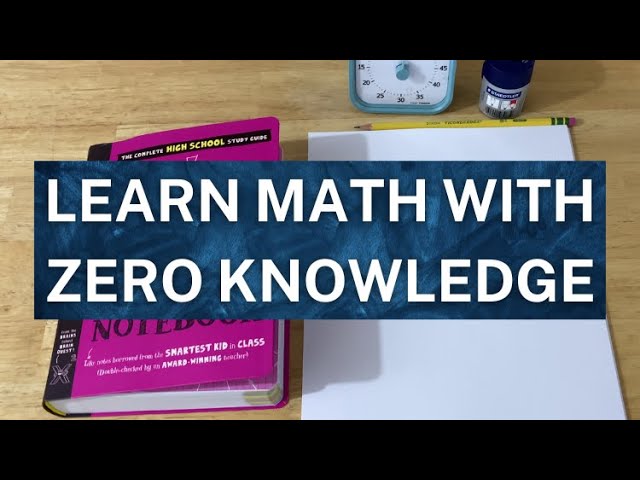 Learn Math With Zero Knowledge