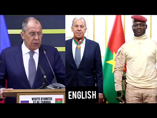 Russia-Burkina joint press briefing after Sergey Lavrov meeting Ibrahim Traore [English]