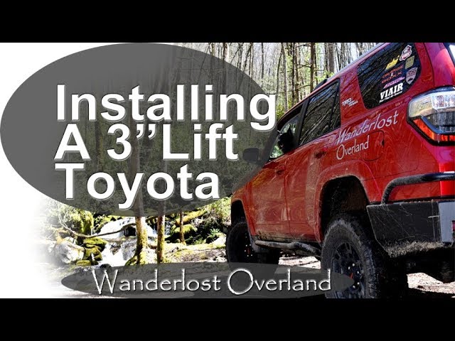 How To Install a Lift Kit On a 5th Gen 4Runner-All The Details