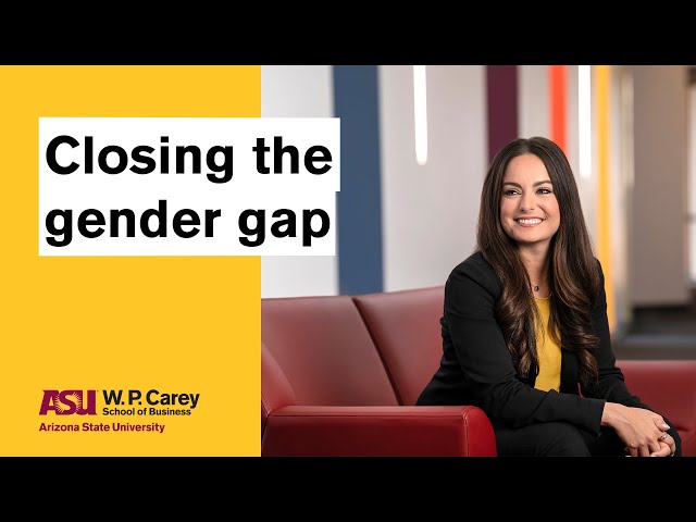 Closing the gender gap | W. P. Carey Perspectives