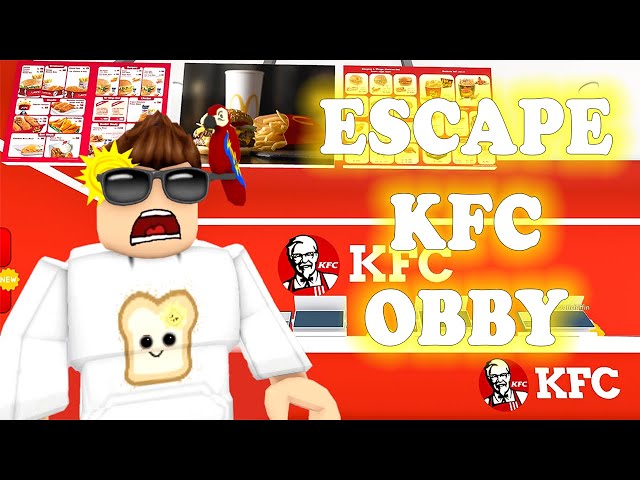 ESCAPE KFC OBBY! Roblox Gameplay Walkthrough [4K]