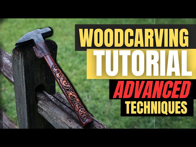 Woodcarving Tutorial Guide: Transforming a Hammer into a Viking Relic