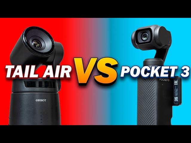 DJI Pocket 3 vs Obsbot Tail Air: Get THIS