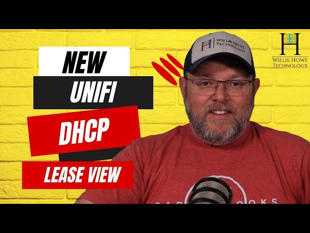 UniFi New DHCP Lease View