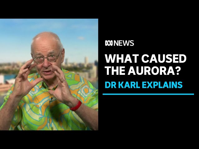 Dr Karl explains what causes the aurora australis | ABC News
