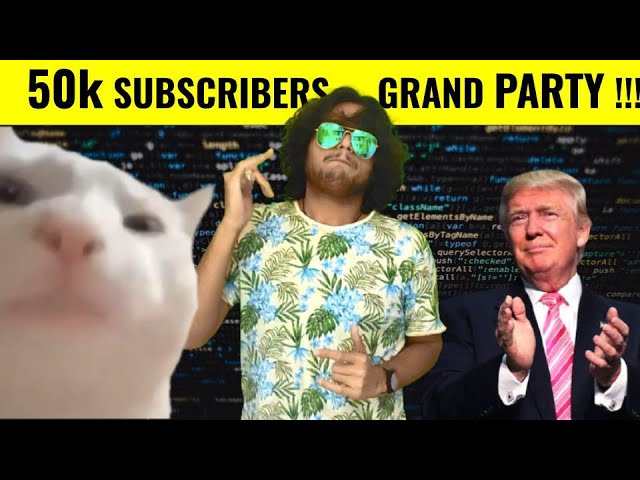 50000 Subscribers Party ft. Trump, Snoop Dogg & Bilal Göregen - Cat Vibing