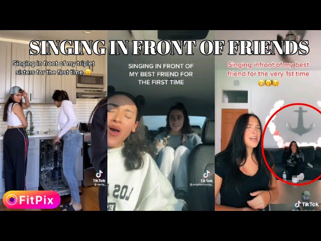 Singing In Front Of Friends And Other People 🥰 Shocking Reactions!! 😱 Part 2