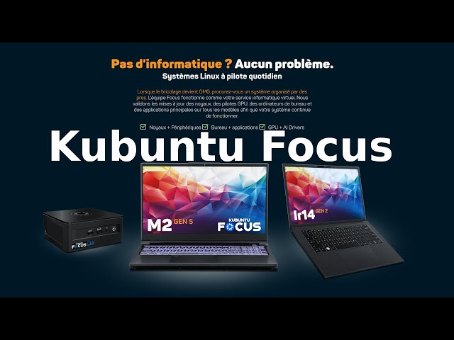 Kubuntu Focus 22.04 LTS