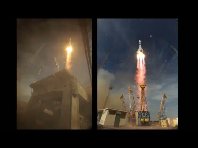 Soyuz VS03 preparations and liftoff
