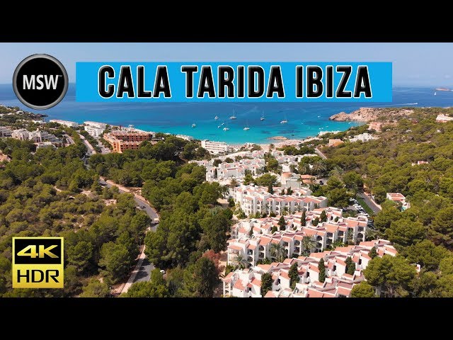 Cala Tarida Ibiza by Drone, The Mavic Air in 4k